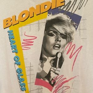 Junk food Blondie “Heart of Glass” T-shirt (A1004)
